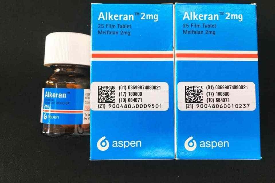 Cách sử dụng thuốc alkenran 2mg cho người bệnh ung thư máu