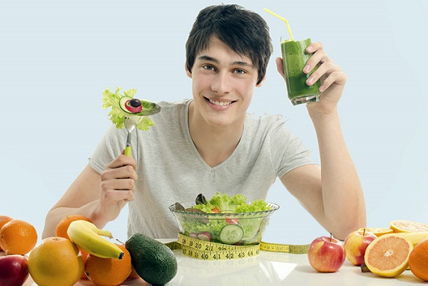 tinh trùng yếu nên ăn rau quả giàu chất chống oxy hóa (vitamin A, C, E…)