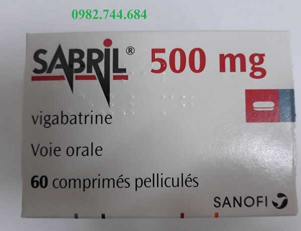 Thuốc chống động kinh sabril 500mg