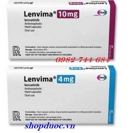 Thuốc lenvima 4mg và 10mg