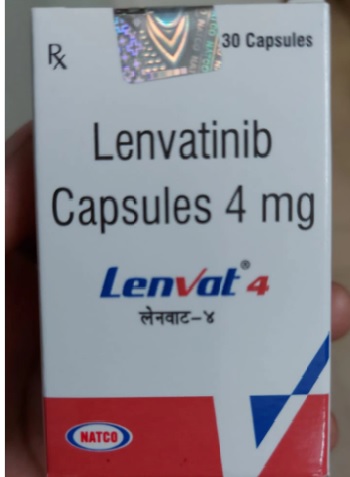 Thuốc lenvatinib 4 mg điều trị ung thư