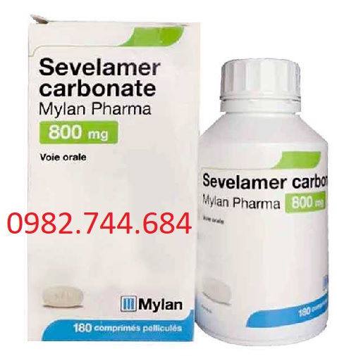 Thuốc Sevelamer Carbonat Arrow 800mg – Sevelamer 800mg