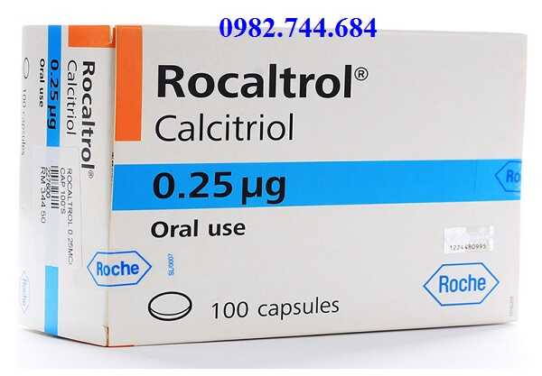 Thuốc Rocaltrol 0.25mcg điều trị loãng xương