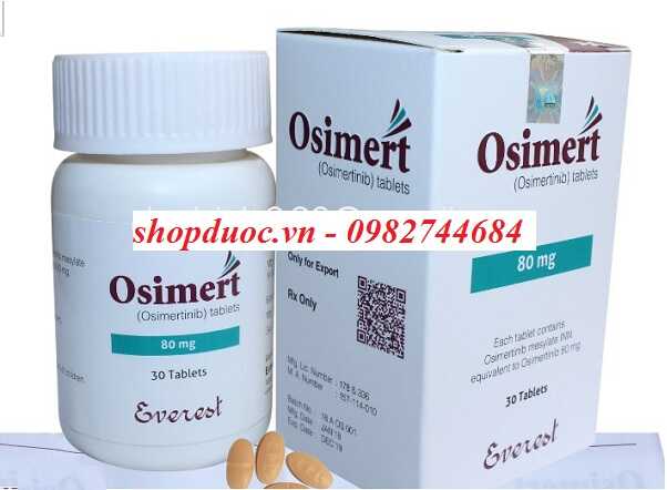 Thuốc Osimert 80mg điều trị ung thư phổi và tụy giá tốt