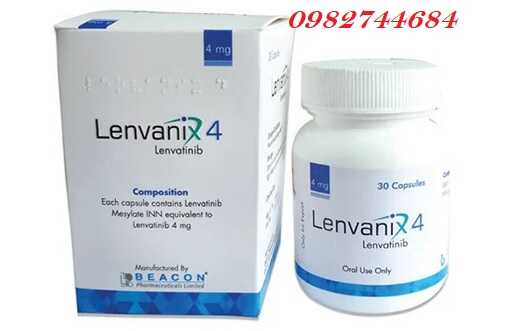 Thuốc Lenvanix 4mg điều trị bệnh K gan, thận, tuyến giáp