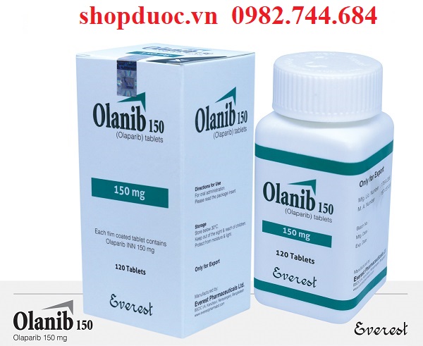 Thuốc Olanib 150mg điều trị ung thư vú và buồng trứng