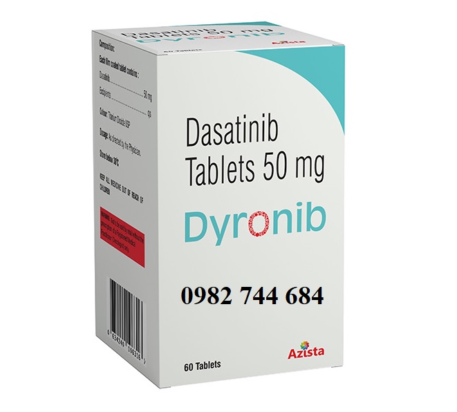 Thuốc Dyronib Dasatinib 50mg điều trị ung thư bạch cầu