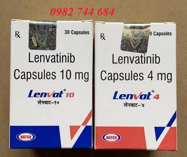 Thuốc Lenvat Lenvatinib 4 mg điều trị ung thư tuyến giáp